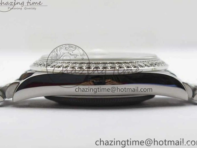 President Dial Crystal SS White Crystal Bracelet MOP on Best SS 128239 Edition Day-Date 36mm Marker A2836 BP 0117